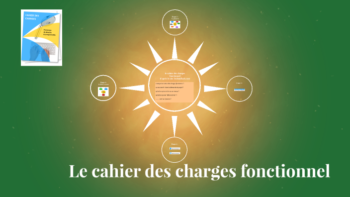 Page De Garde Cahier Des Charge Fonctionnel