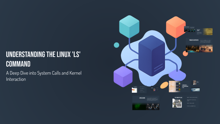 Understanding the Linux 'ls' Command by Brindha Jayaprakash on Prezi