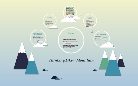 thinking like a mountain essay