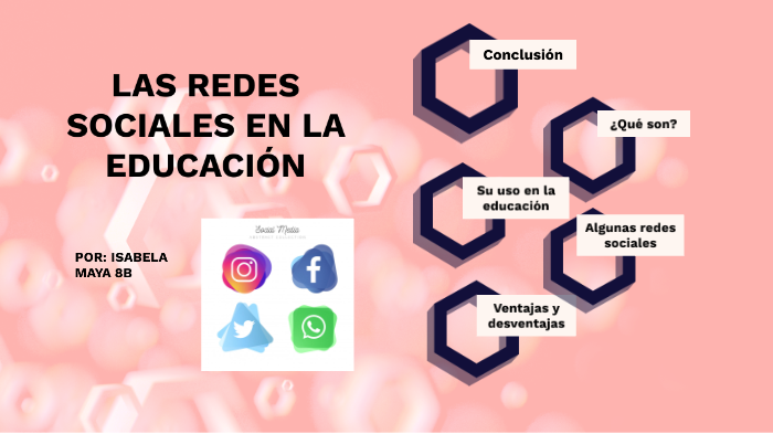 Las redes sociales en la educación by isabela maya on Prezi