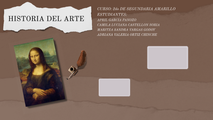 Historia del arte by Camila Luciana Castellon Soria on Prezi