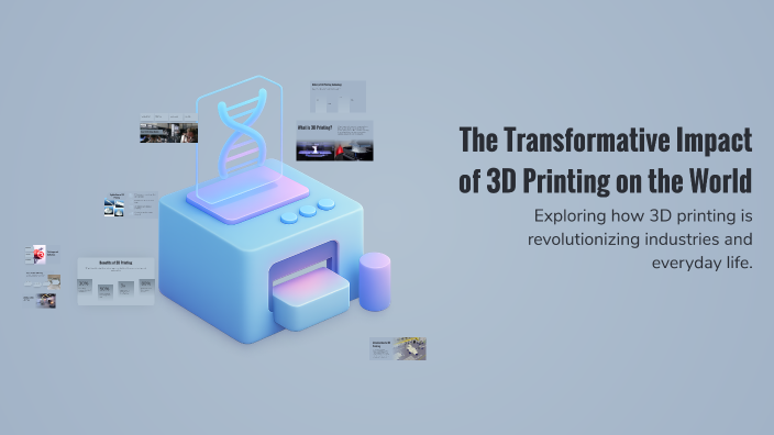 The Transformative Impact of 3D Printing on the World by Jawad Awwad on ...