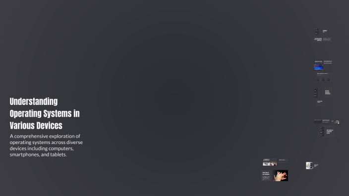 Understanding Operating Systems in Various Devices by Call Of on Prezi