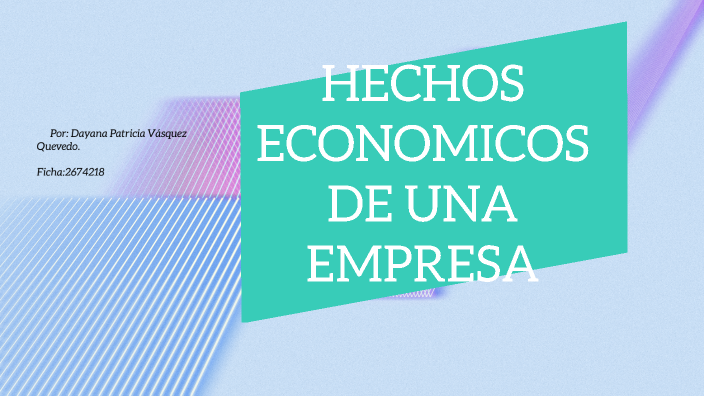 Mapa Mental: Hechos Económicos De Una Empresa Y Sus Soportes. AA1-EV01 ...