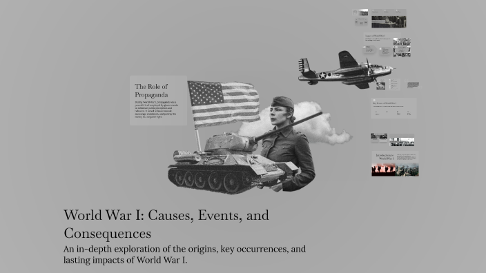 World War I: Causes, Events, and Consequences by akbar shahzad on Prezi