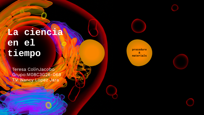 La ciencia en el tiempo by teresa colin jacobo on Prezi