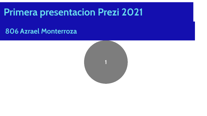 Primera presentacion Prezi 2021 by Azrael Gabriel Monterroza Vera on Prezi