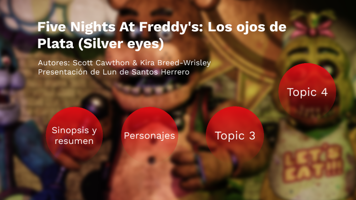 Los ojos de plata - Five Nights At Freddy's - The Silver Eyes
