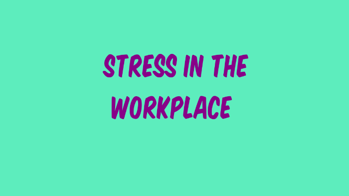 Stress in the Workplace by LACI BROWN on Prezi