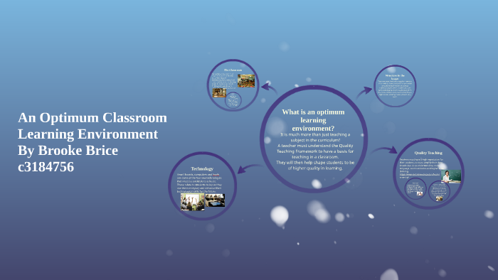 What is an optimum learning environment? by Brooke Brice on Prezi