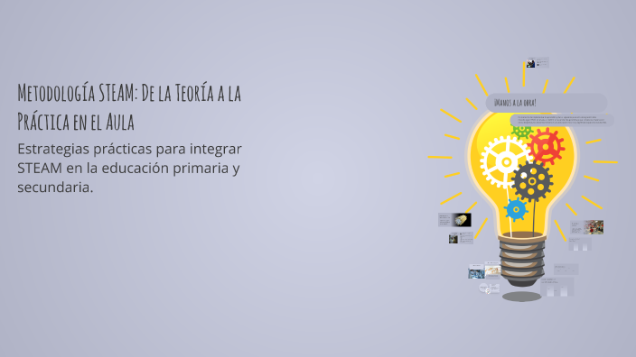 Metodología STEAM: De la Teoría a la Práctica en el Aula by María Inés ...