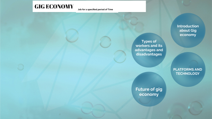 GIG ECONOMY by B.SAHITHYA 21BCE8913 on Prezi
