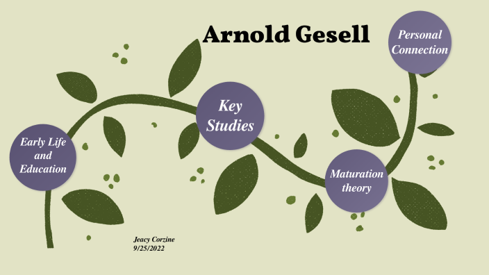 Arnold Gesell Biography by Jeacy Corzine on Prezi