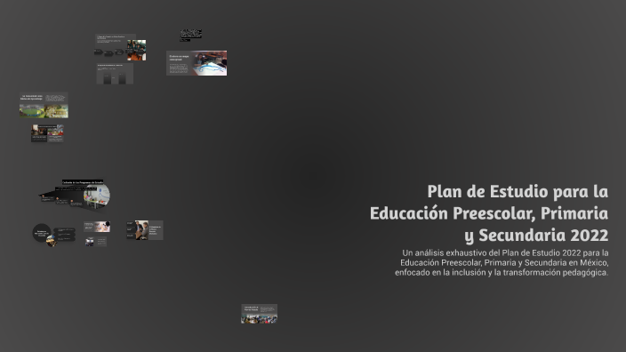 Plan de Estudio para la Educación Preescolar, Primaria y Secundaria ...