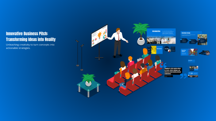 Innovative Business Pitch: Transforming Ideas into Reality by zeina ...