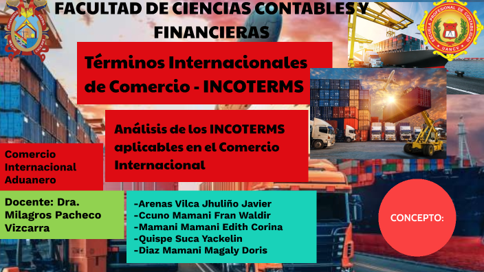 Términos Internacionales De Comercio Incoterms By Jhuliño Javier Arenas Vilca On Prezi 8322