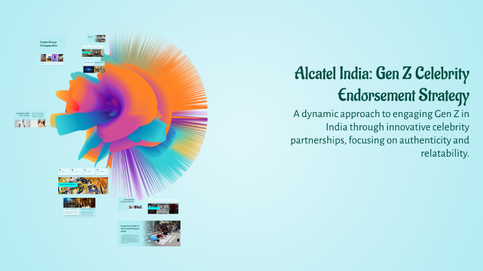 Alcatel India: Gen Z Celebrity Endorsement Strategy by Gaurav Tikoo on ...