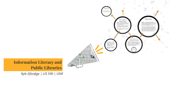 Information Literacy and Public Libraries by Kyle Ethridge on Prezi
