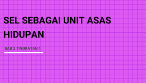 Bab 2 Sel Sebagai Unit Asas Hidupan Ting 1 By Varsha Chetri On Prezi Design