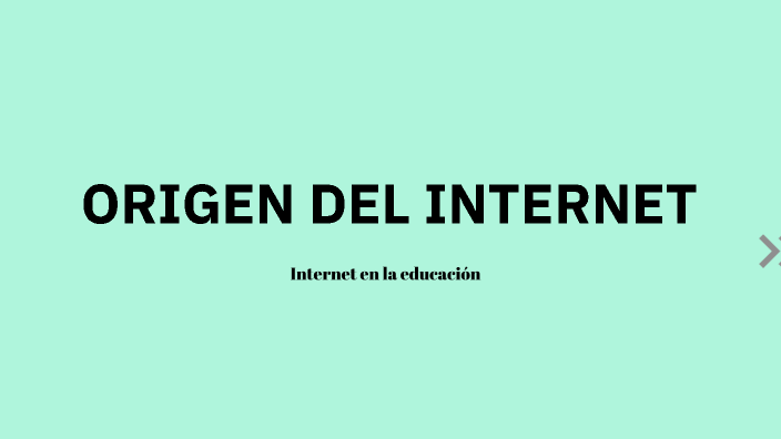 ORIGEN DEL INTERNET by Danna Esbeydi Antonio Pacheco on Prezi