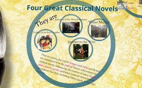 Four Great Classical Novels Of Chinese Literature By Xiaolin Liu On Prezi