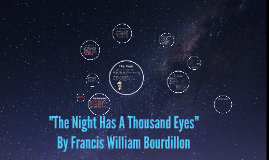 The Night Has A Thousand Eyes By Joseph Capino