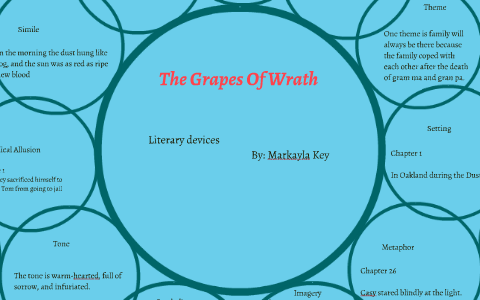 literary devices in grapes of wrath