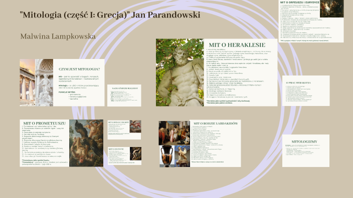 "Mitologia (część I: Grecja)" Jan Parandowski by malwina lampkowska on