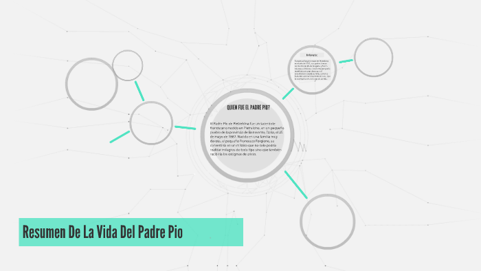 Resumen De La Vida Del Padre Pio by Kevyn Vega Romero on Prezi Next