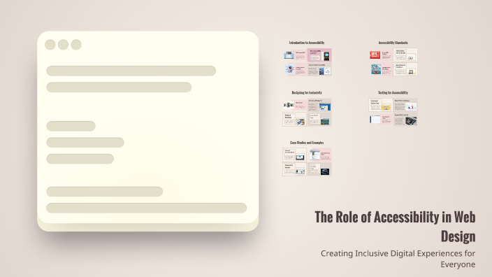 The role of accessibility in web design by Софія Малецька on Prezi