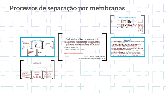 Processos De Separação Por Membranas By Crissie Dossin Zanrosso 3807