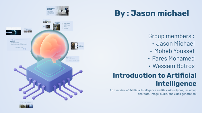 Introduction to Artificial Intelligence by jason michael on Prezi