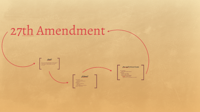 27th Amendment By Khaled Khweis