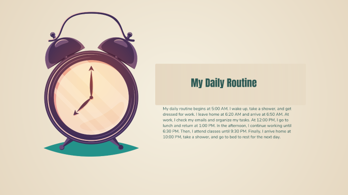 A Day in My Life: Routine and Responsibilities by Karen Liceth Trochez ...