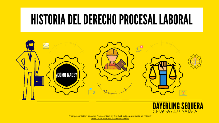 HISTORIA DEL DERECHO PROCESAL LABORAL by Dayerling Sequera on Prezi