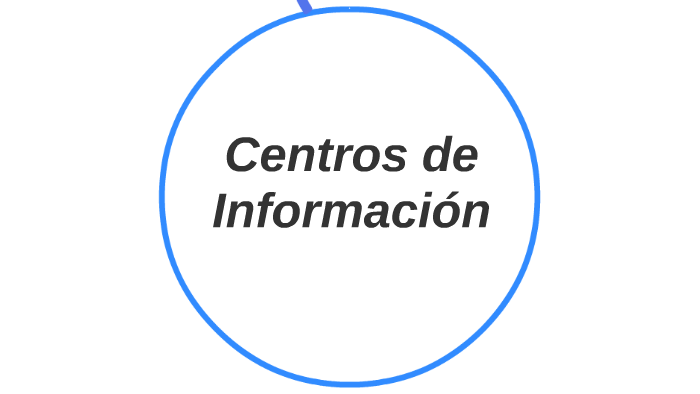 Centros de Información by on Prezi