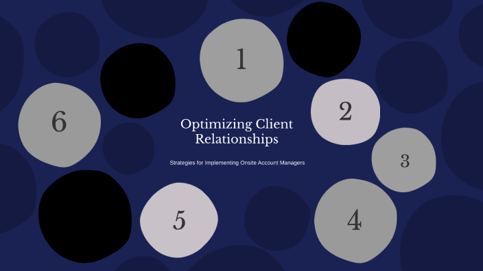 Client Optimization Optimizing Client Relationships by on Prezi