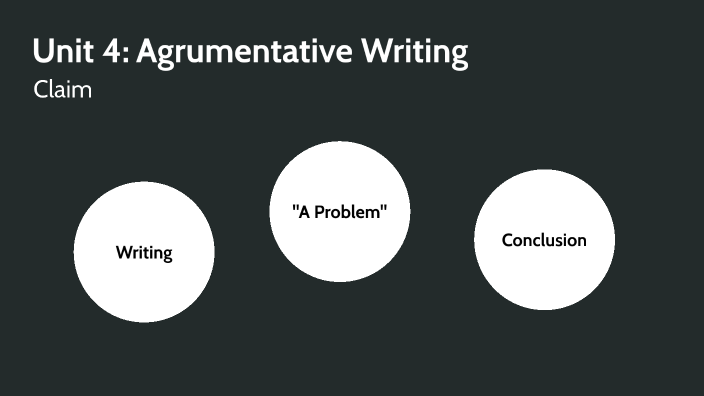 Unit 4: Argumentative writing by Camryn Pierre on Prezi
