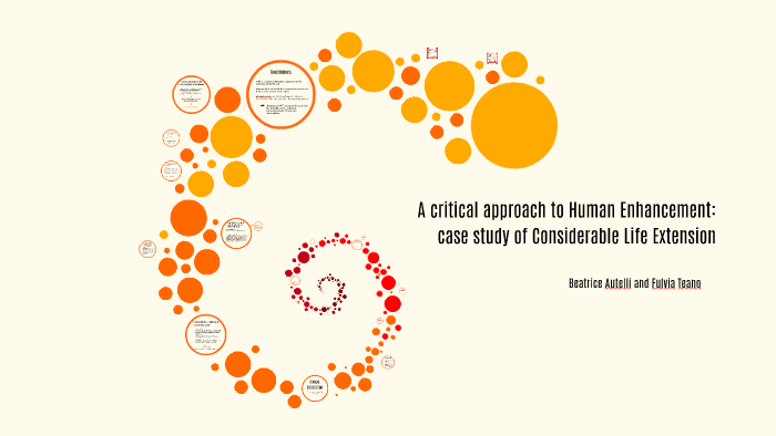 A critical approach to human enhancement case study of cons by