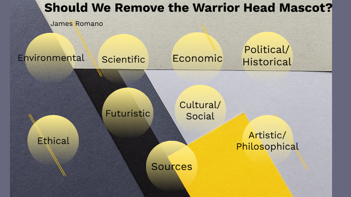 warrior head mascot