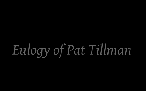 pat tillman funeral speech｜TikTok Search