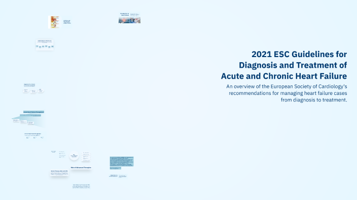 2021 ESC Guidelines for Diagnosis and Treatment of Acute and Chronic ...