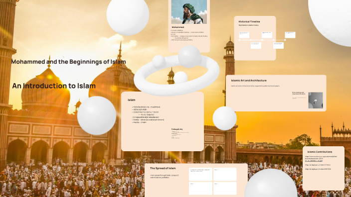 Mohammed and Islam by Natálie Šliwová on Prezi
