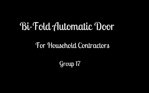 Automatic Closet Door By Danish Dar On Prezi