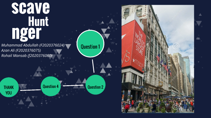 scavenger Hunt by MUHAMMAD ABDULLAH on Prezi