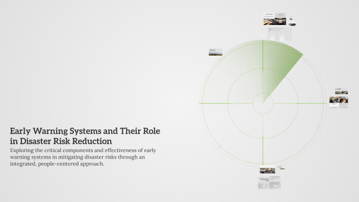 Early Warning Systems and Their Role in Disaster Risk Reduction by ...