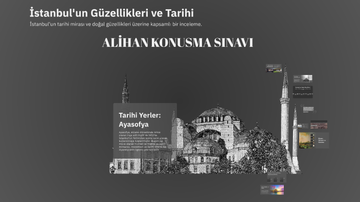 İstanbul'un Güzellikleri ve Tarihi by Alihan on Prezi