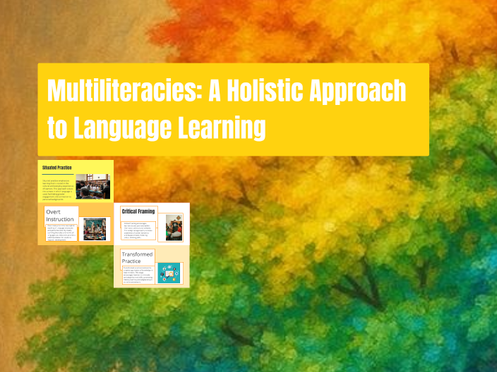 Multilateracies 'The Tree of Knowledge' : Exploring Multiliteracies and Translingual ...