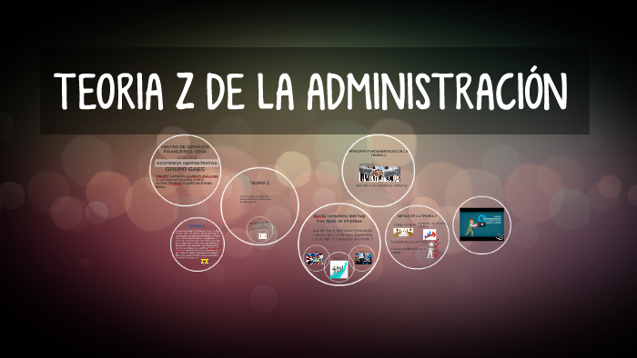 TEORIA Z DE LA ADMINISTRACIÓN by HINGRIT CAROLINA CAJIBIOY ANACONA on Prezi