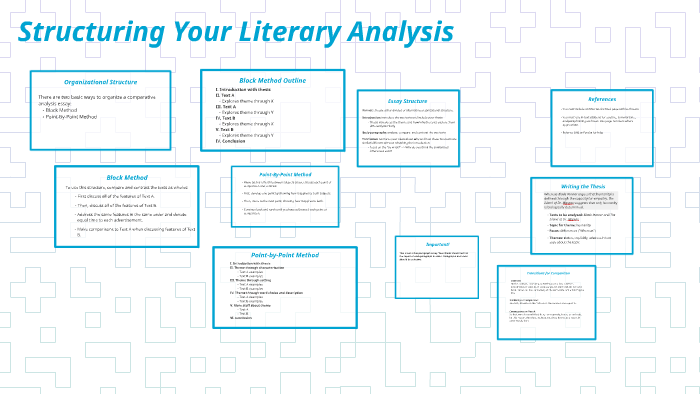 Literary Analysis Structure by Christina Grieco on Prezi